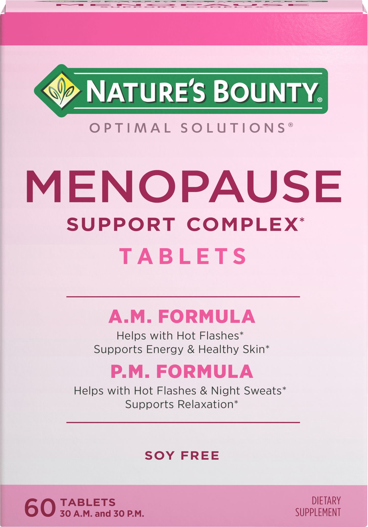 NB MENOPAUSE SPT/CX TB 60 AMPM