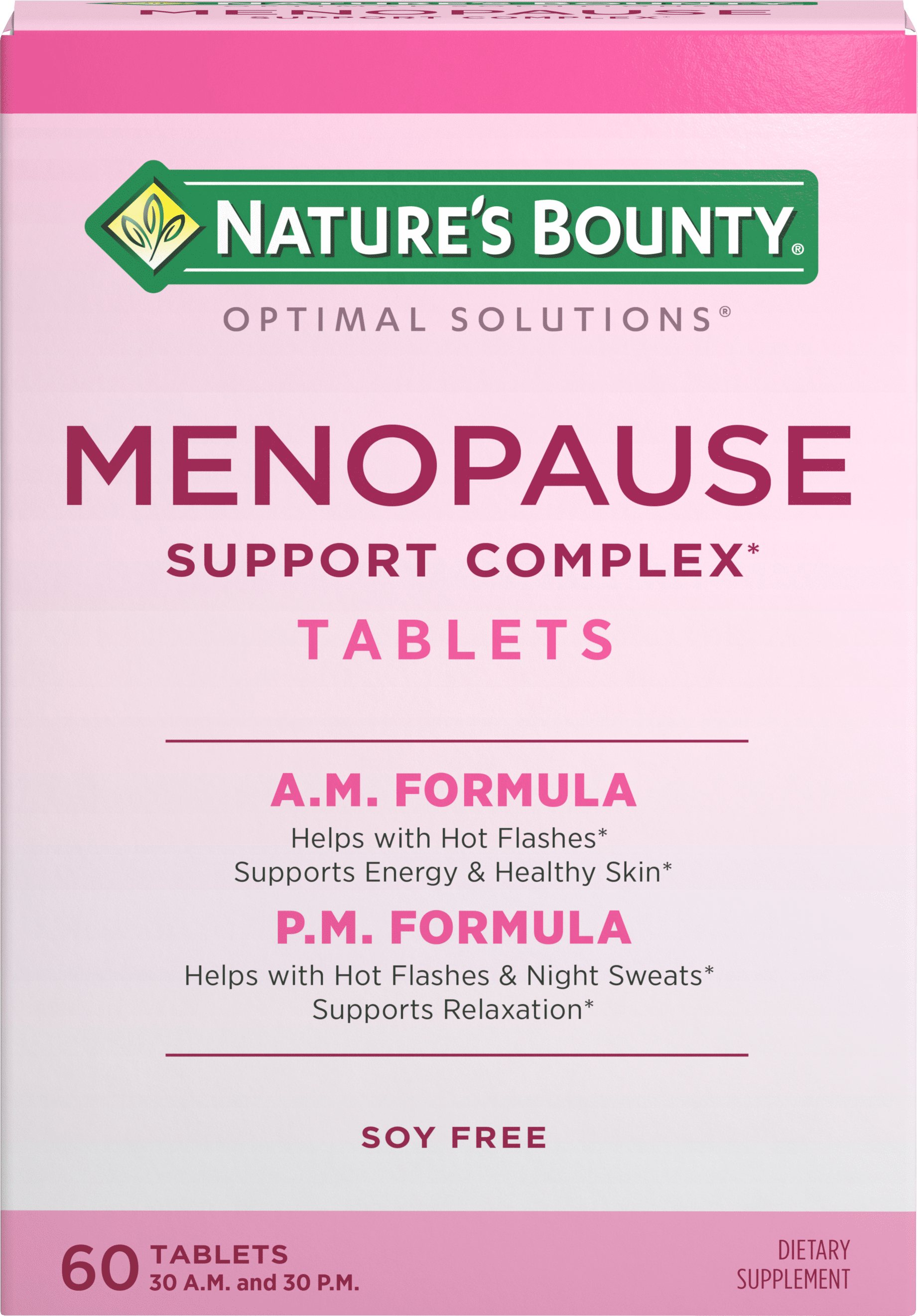 NB MENOPAUSE SPT/CX TB 60 AMPM