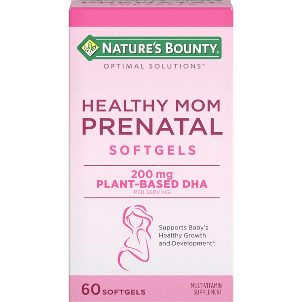 OPTIMAL SOLU PRENATAL SG 60CT NAT BOUNTY