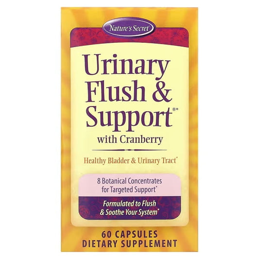 NATURE'S SECRET URINARY CLEANSE & FLUSH