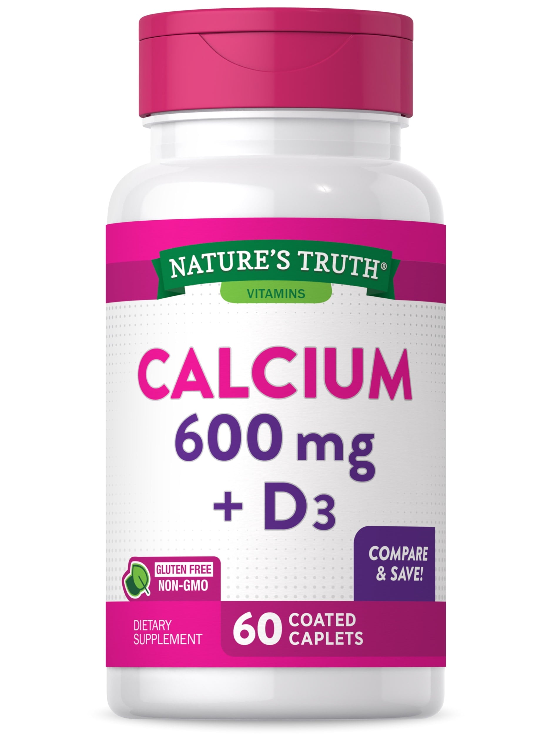 CALCIUM/VITA D3 GC 600-1000U 60
