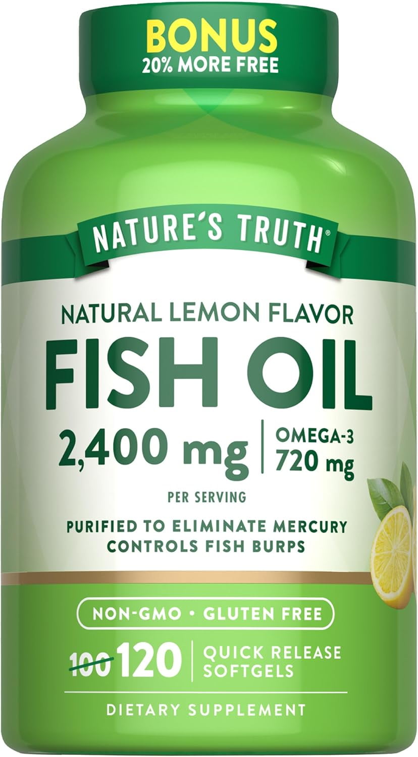NT FISH OIL GC 2400MG 120 BNS