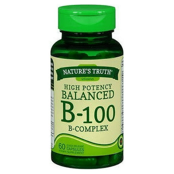 VIT B COMPLEX +C HP TABS 100CT NAT TRU