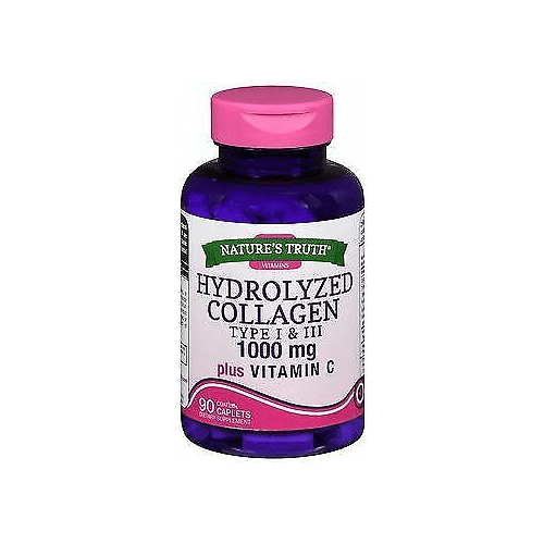 HYDROLYZED COLLAGN 1000MG CPL 90 NAT TRU