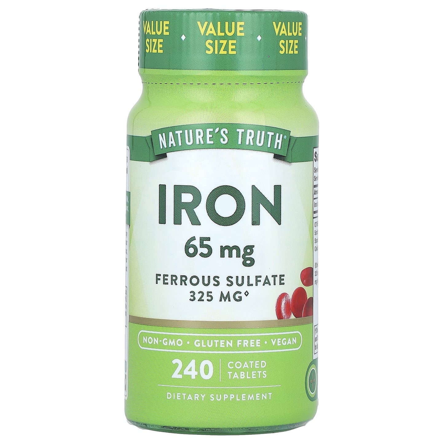 FERROUS SULFATE,65 MG
