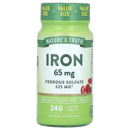 FERROUS SULFATE,65 MG