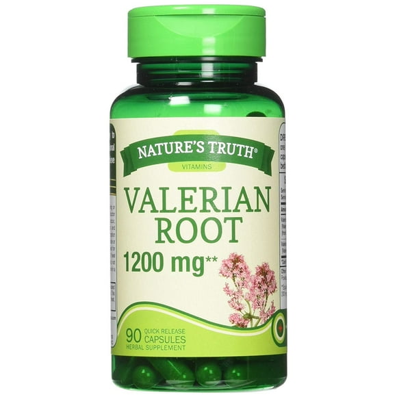 VALERIAN ROOT 1200MG CAPS 90CT NAT TRU
