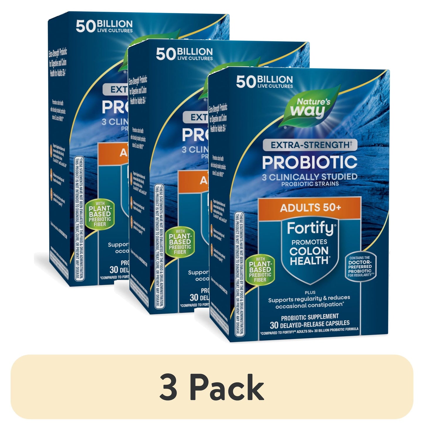 NATURE'S WAY FORTIFY,PROBIO,50+,50B