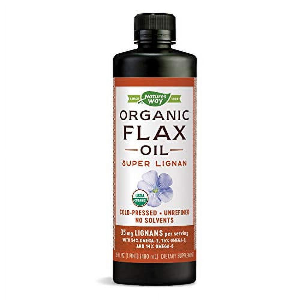 NATURE'S WAY FLAX OIL,SUPER LIGNAN