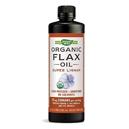 NATURE'S WAY FLAX OIL,SUPER LIGNAN