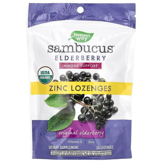 NATURE'S WAY SAMBUCUS LOZNG,BLK EDLBRY
