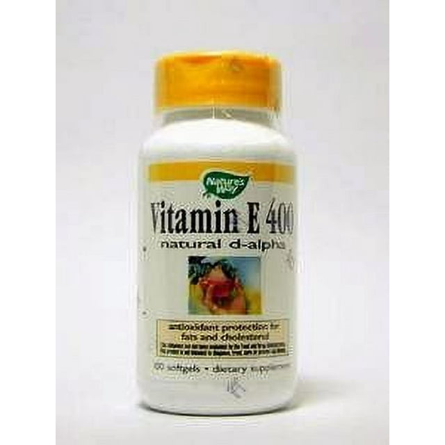 NATURE'S WAY VIT E 400IU D-ALPHA S-GEL