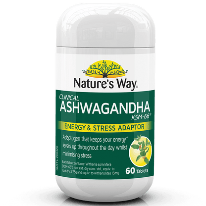 NATURE'S WAY ASHWAGANDHA VEG CAPS