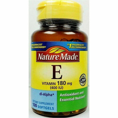VITAMIN E 180 MG SGC 100