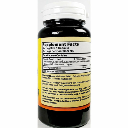 PROBIOTIC BLEND CAP 100CT NAT BLEND