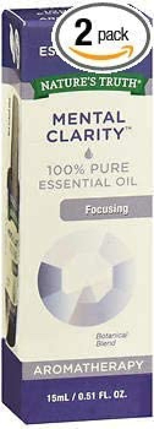 NAT TRU MENTAL CLARITY ESSENTL OIL 15ML