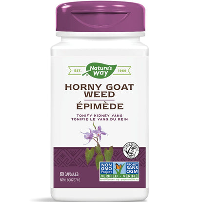 HORNY GOAT WEED CAPS 60CT NAT TRU
