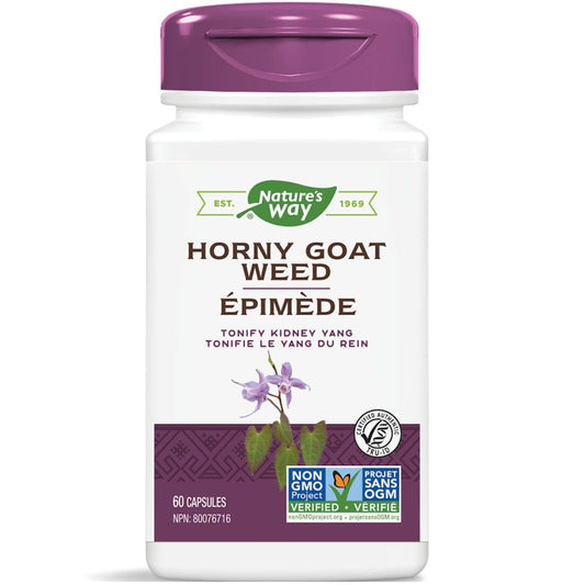 HORNY GOAT WEED CAPS 60CT NAT TRU