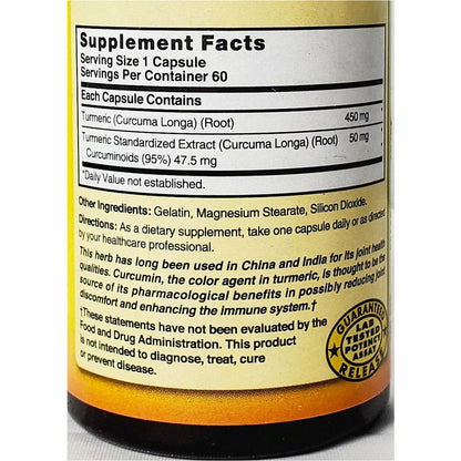 NWY TURMERIC CP 750MG 60 VCP
