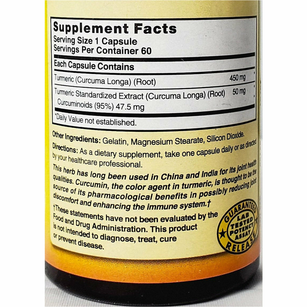 NWY TURMERIC TB 500MG 60