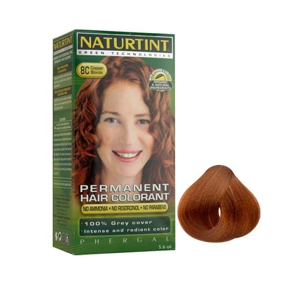 NATURTINT HAIR COLOR,8C,COPPER BLND