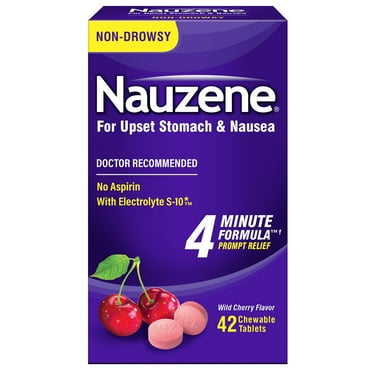 Pepto Nausea Motion Sickness Tablets, 10 count