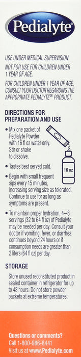PEDIALYTE LRG PWD PACKS STRWLEM 6CT