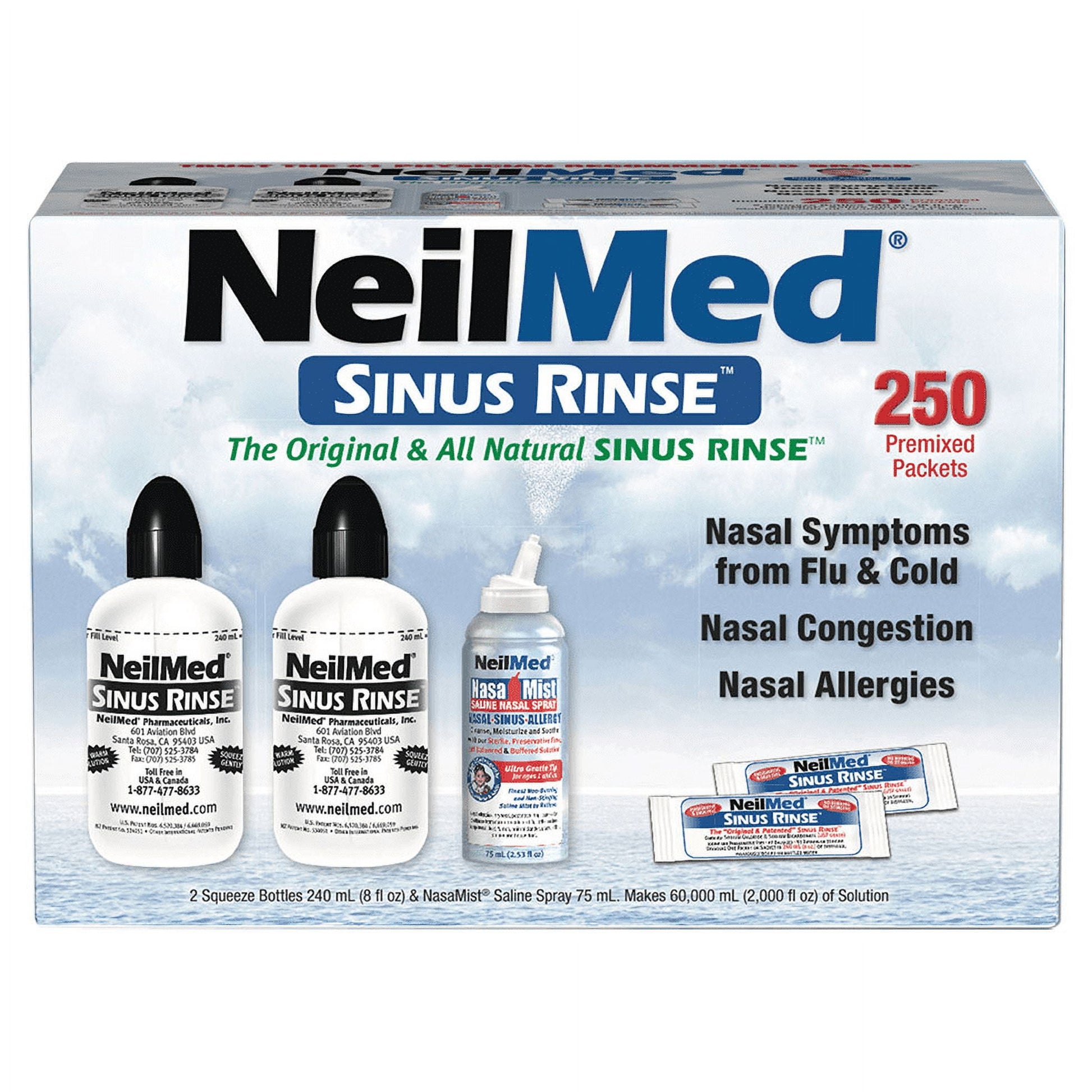 SINUS RINSE W/BTL PK 5