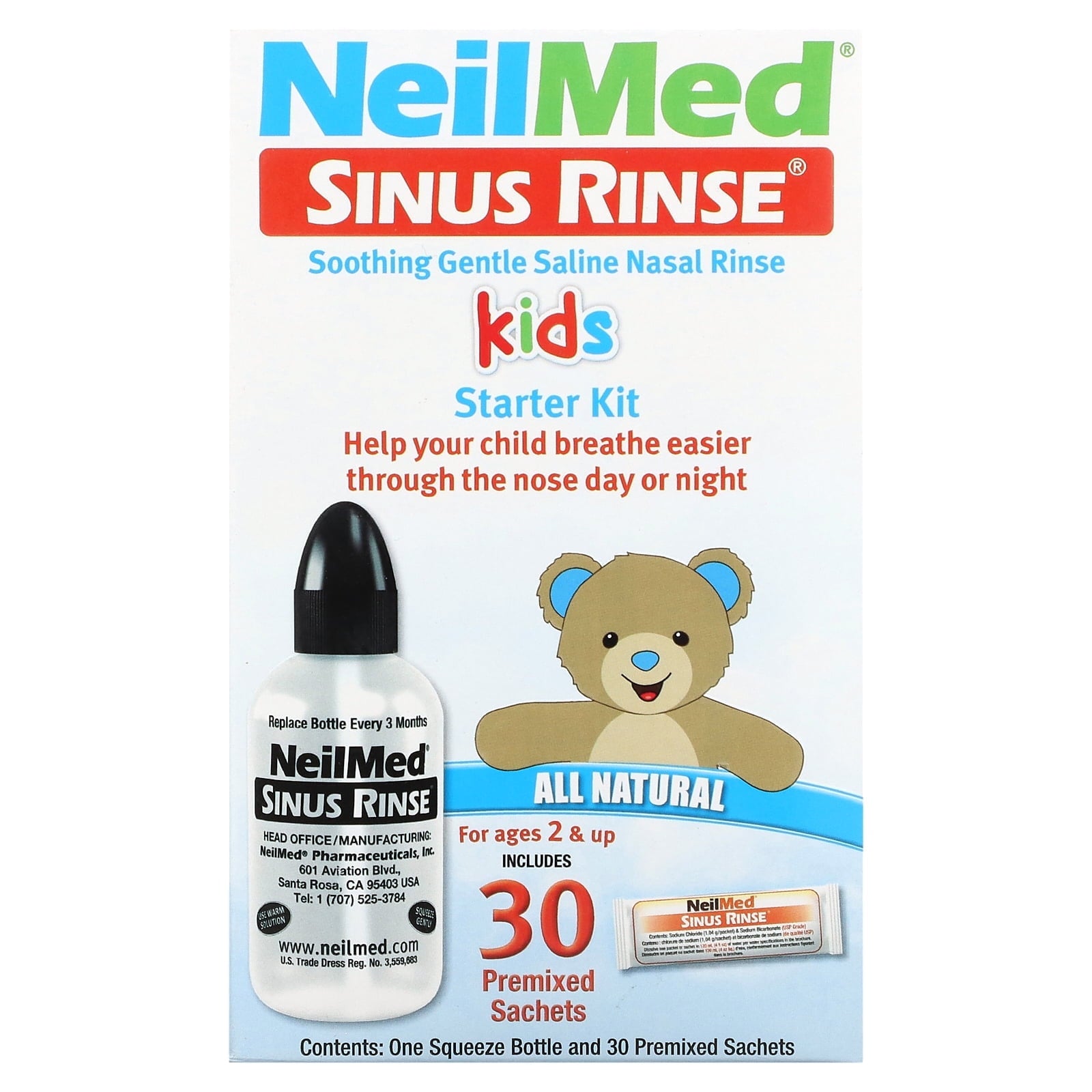 SINUS RINSE PEDIATRIC KIT