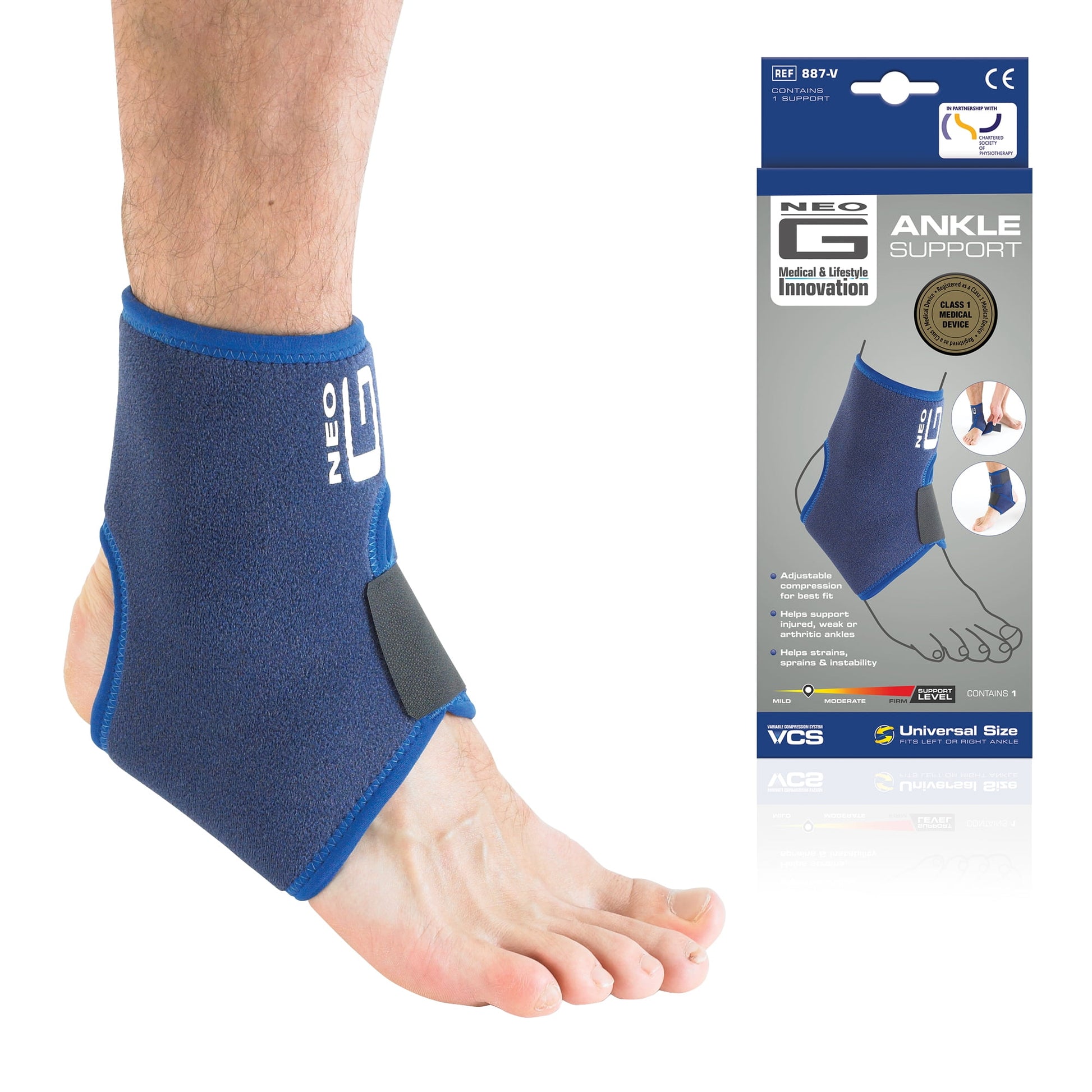 ANKLE SUPPORT SB NEO SM SLPON
