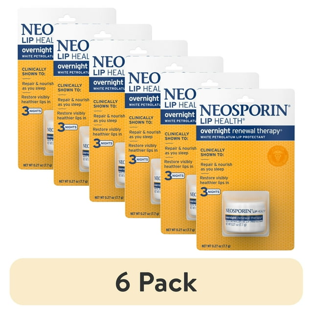 NEOSPORIN NITE LIP THERPY BALM 6X0.27OZ
