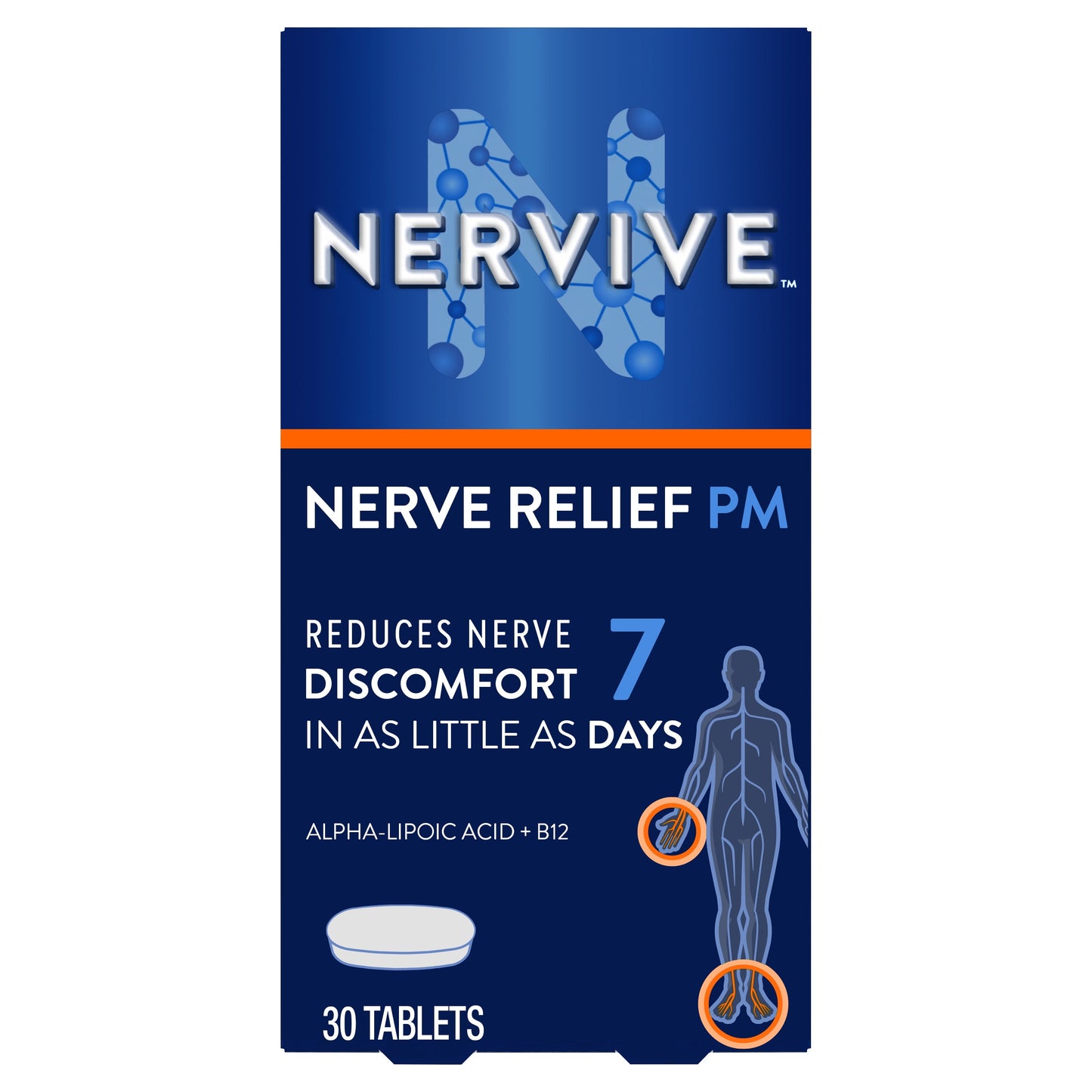 NERVIVE NERVE RELIEF PM TB 30 LVN