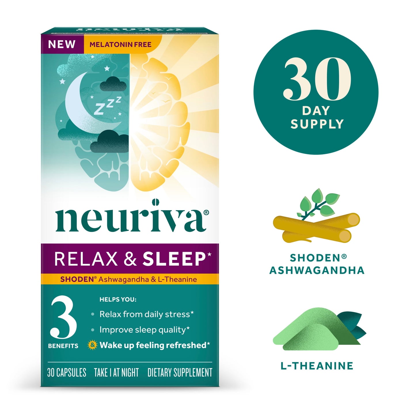 NEURIVA SLEEP CAPSULE 30CT