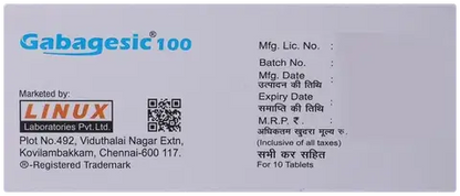 NEURONTIN CP 100MG 100