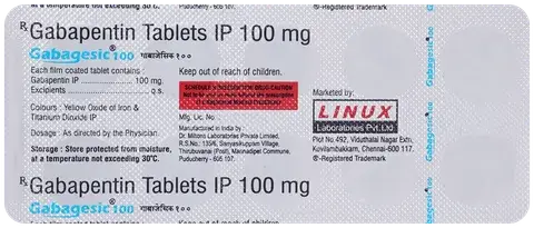 NEURONTIN CP 100MG 100