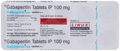 NEURONTIN CP 100MG 100