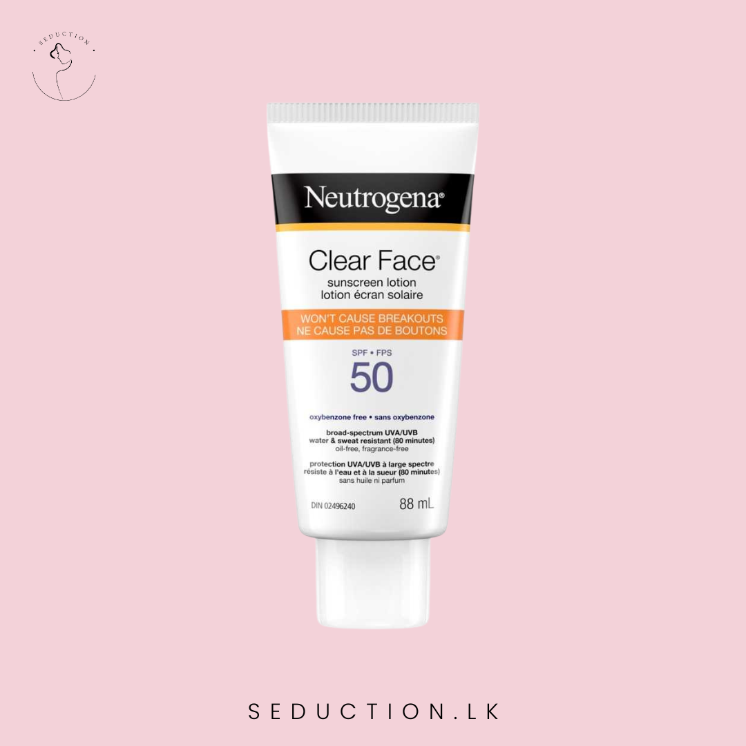Neutrogena Clear Face Spf#50 Oil-Free Lotion 3oz