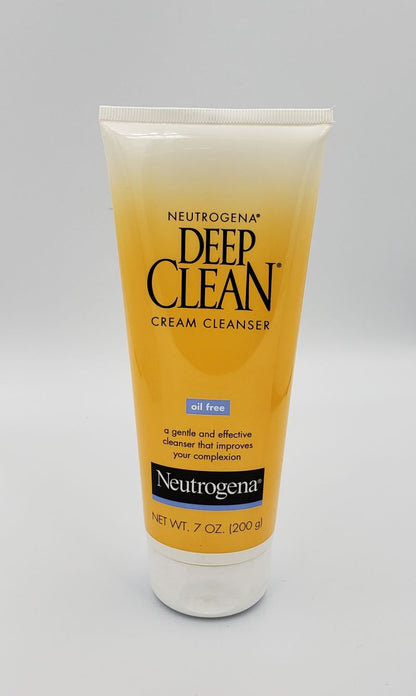 Neutrogena Deep Clean Cream Cleanser Tube 7oz