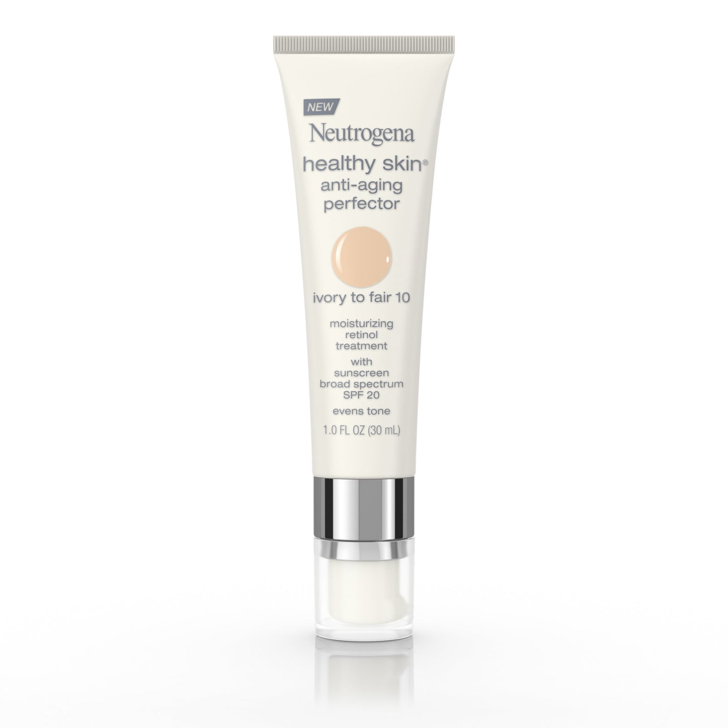 Neutrogena Healthy Skin Anti-Aging Moisturizer, Ivory/Fair, 1 fl. oz