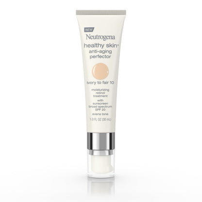 Neutrogena Healthy Skin Anti-Aging Moisturizer, Ivory/Fair, 1 fl. oz
