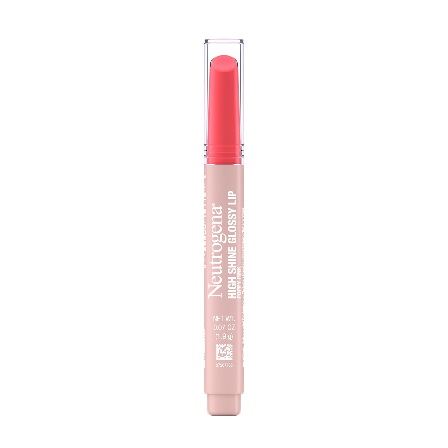 Neutrogena High Shine Glossy Lip Balm - Poppy Pink