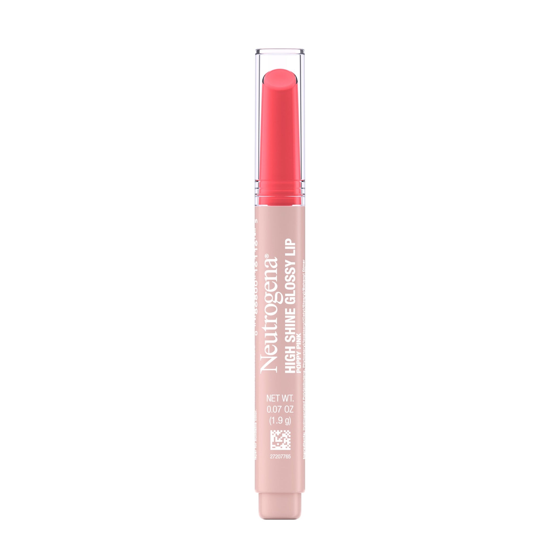 Neutrogena High Shine Glossy Lip Balm - Poppy Pink