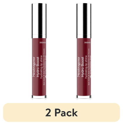Neutrogena Hydro Boost Moisturizing Lip Gloss, Almond Nude, 0.1 oz