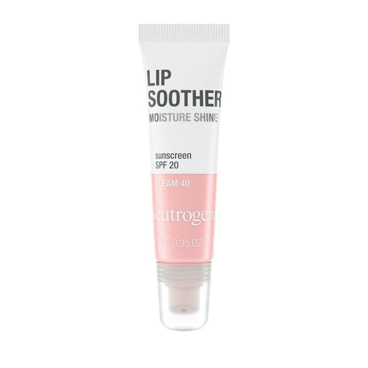 Neutrogena MoistureShine Lip Soother Gloss, SPF 20, Gleam 40, .35 oz