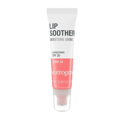 Neutrogena MoistureShine Lip Soother Gloss, SPF 20, Shine 30, .35 oz