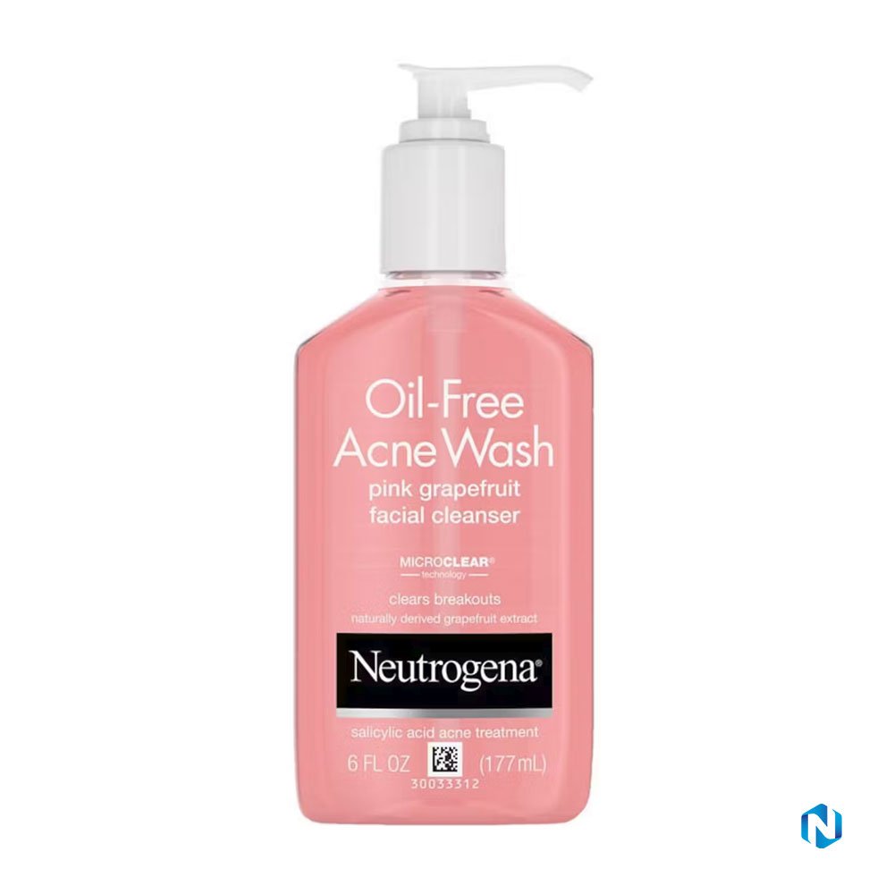 Neutrogena Acne Wash Pink Grapefruit 6oz Pump