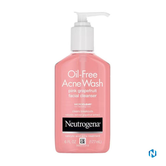 Neutrogena Acne Wash Pink Grapefruit 6oz Pump