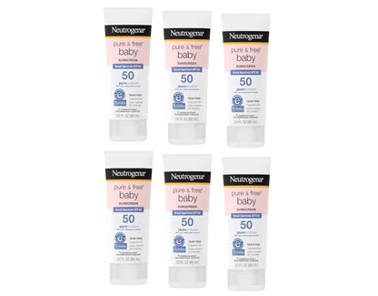 NEUTROGENA PURE BABY SPF 50 LOTION 3OZ