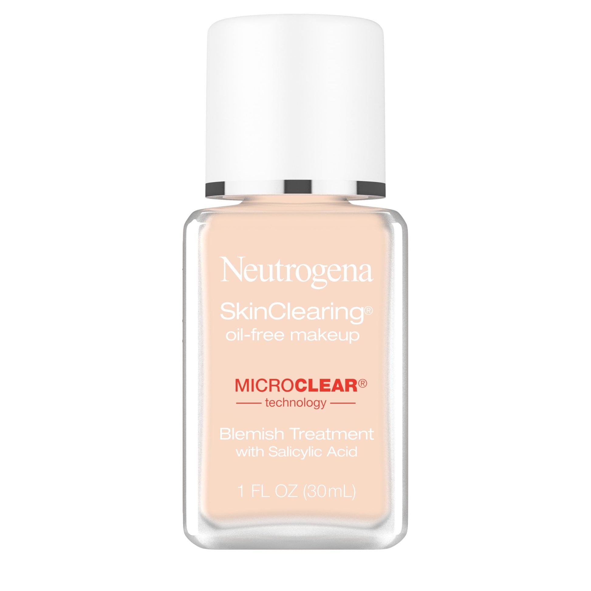 Neutrogena SkinClearing Foundation for Acne, Classic Ivory, 1 fl. oz
