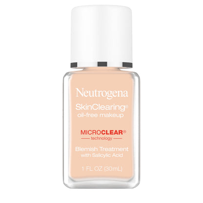 Neutrogena Healthy Skin Liquid Makeup Foundation, 40 Nude, 1 fl. oz